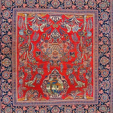 persian rug pattern