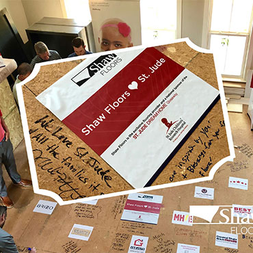 Shaw Floors is honored to be a national sponsor of the St. Jude Dream Home Giveaway