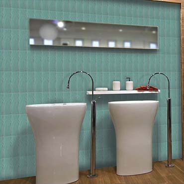 3 Glass Tile Bathroom Design Concepts Inspired By Summer The Carpet Tree Inc Jacksonville Fl