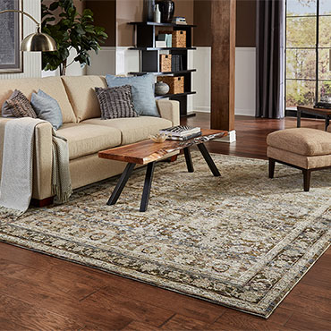 Choosing the right size of area rug